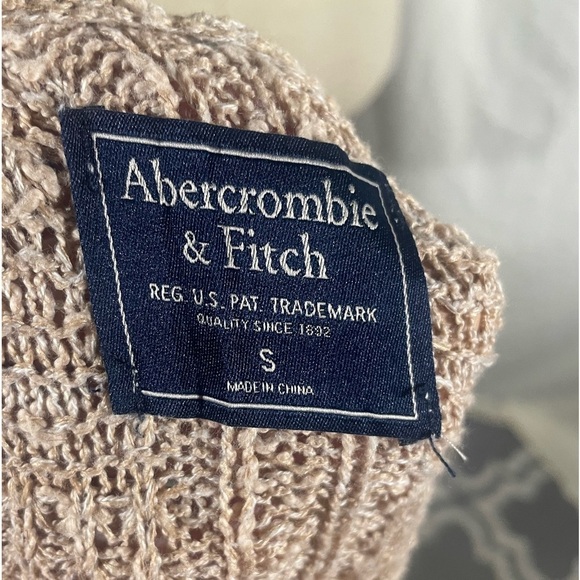 Abercrombie & Fitch Women's Knit Open Cardigan Sweater / Size Small - Picture 6 of 7
